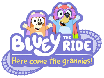 Bluey the Ride: Here come the grannies! logo