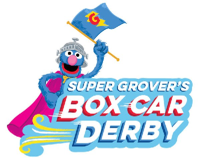 Super Grovers Box Car Derby logo