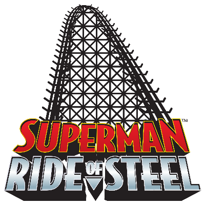 Superman - Ride of Steel logo