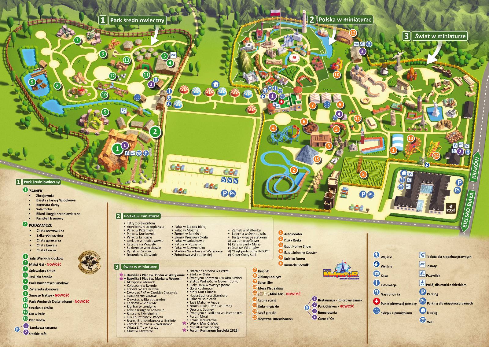 Map of Park Miniatur Swiat Marzen