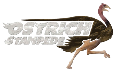 Ostrich Stampede logo