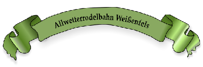 Logo of Allwetterrodelbahn Weißenfels